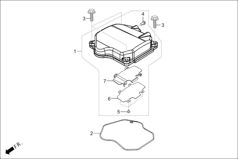 E-1 CYLINDER HEAD COVER
