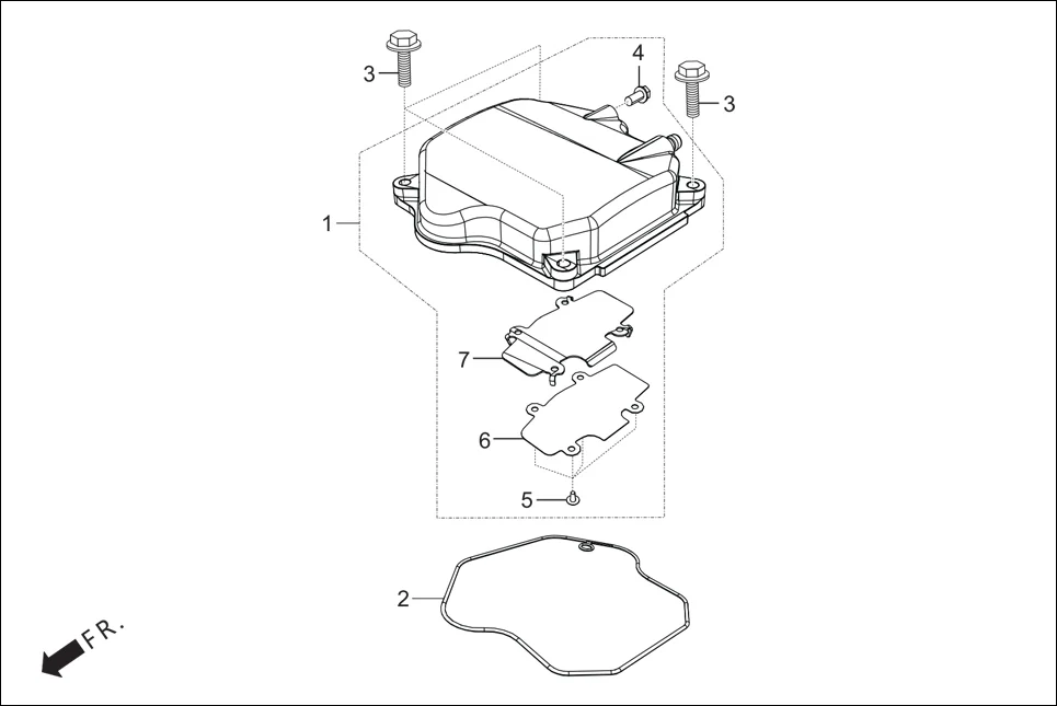 E-1 CYLINDER HEAD COVER