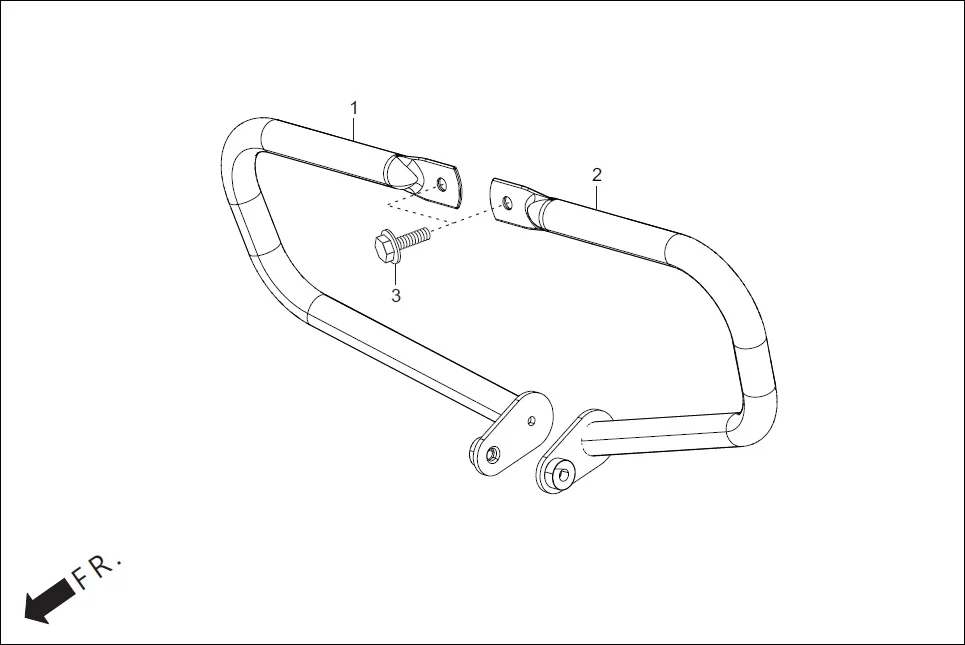 F-28 GUARD ENGINE (OPTIONAL) diagram showing NOT SERVICEABLE
