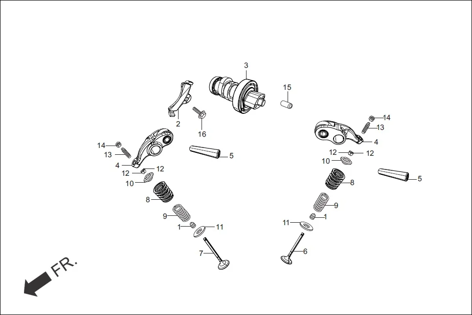 E-1C CYLINDER /CYLINDER HEAD/CAM SHAFT/VALVE