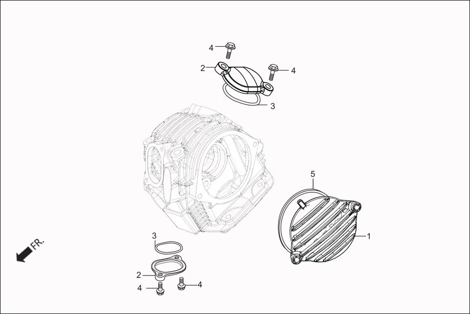 E-1 CYLINDER /COVER CYLINDER HEAD