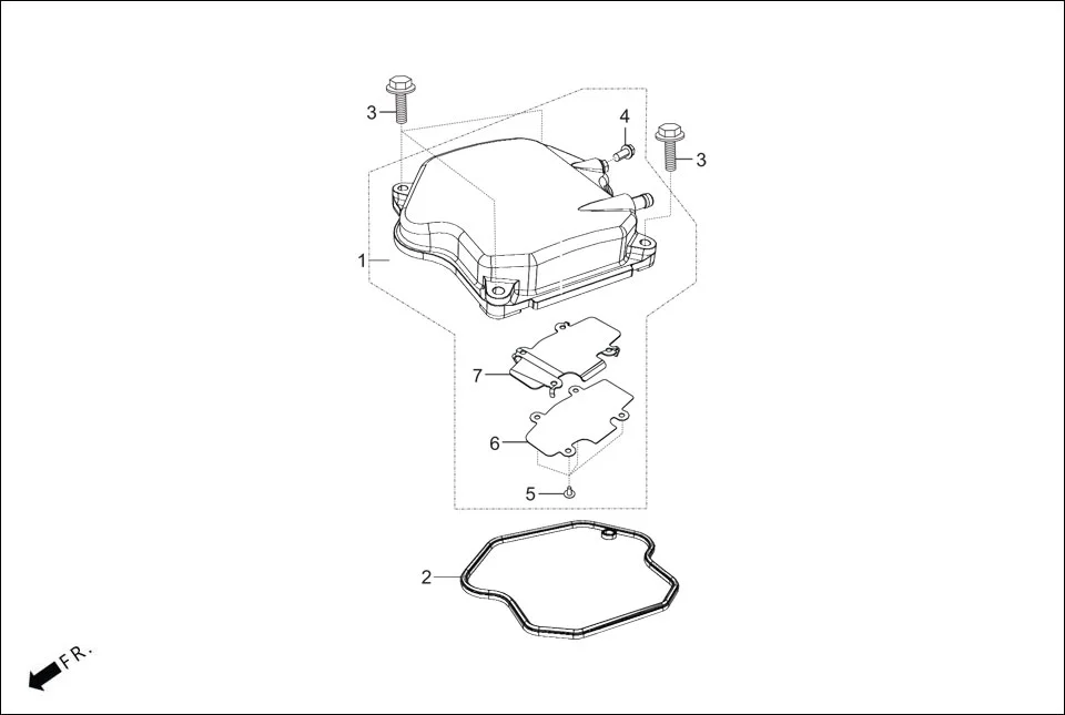 E-1 CYLINDER HEAD COVER