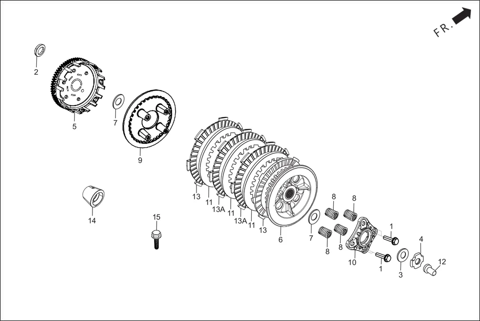 E-6A CLUTCH (4 LUG)