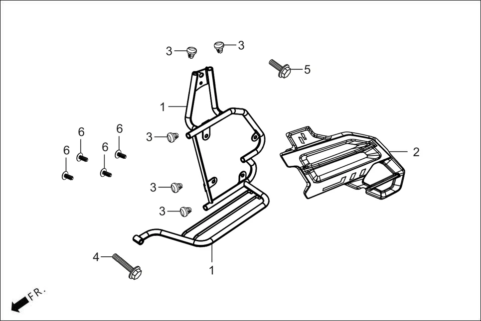 F-29 GUARD SAREE diagram showing ADJRF2L002000G