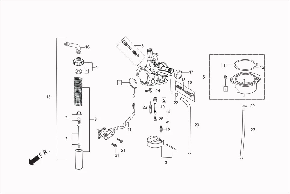 E-13 CARBURETTOR