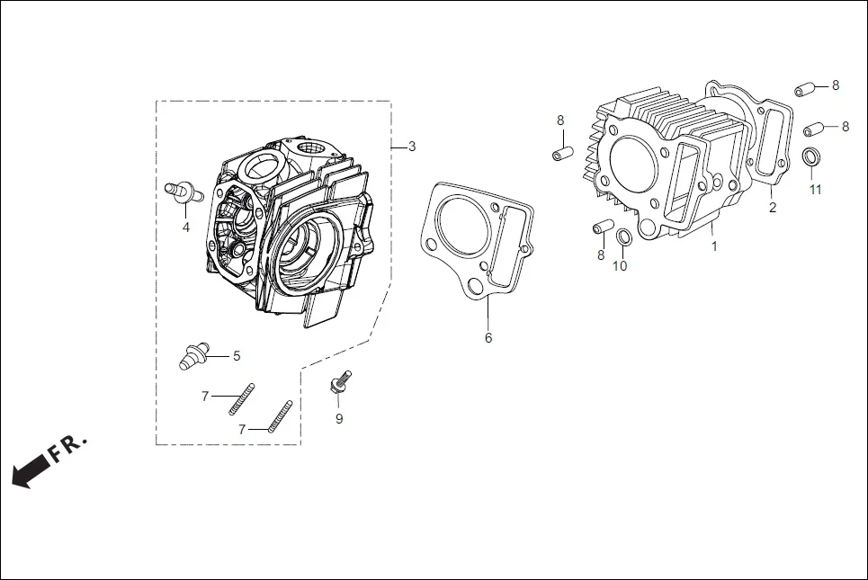 E-2 (CYLINDER HEAD )
