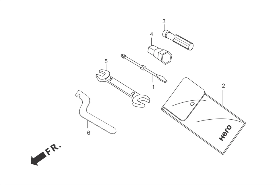F-26 TOOLS diagram showing 99007-45000