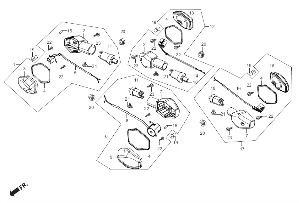 F-22 WINKERS diagram showing 94050-10000
