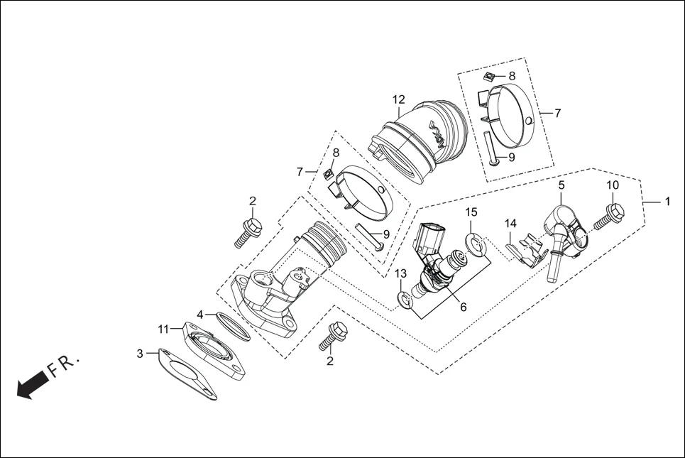 E-13A INJECTOR ASSY. FUEL