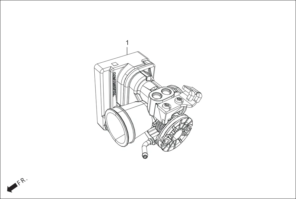 E-13 THROTTLE BODY ASSY