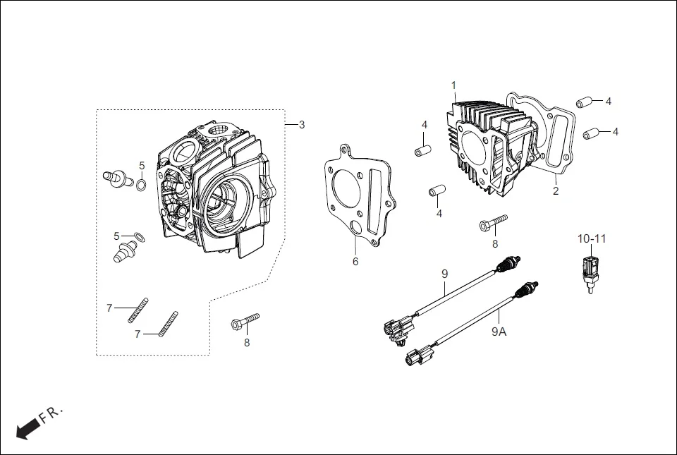 E-2 CYLINDER/CYLINDER HEAD