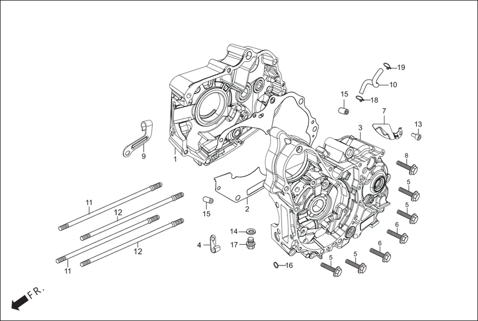 E-8 CRANK CASE