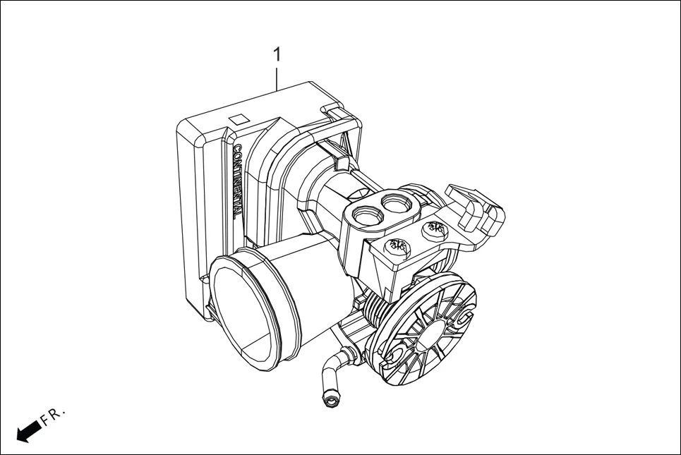E-13 THROTTLE BODY ASSY