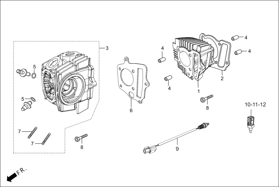 E-2 CYLINDER/CYLINDER HEAD