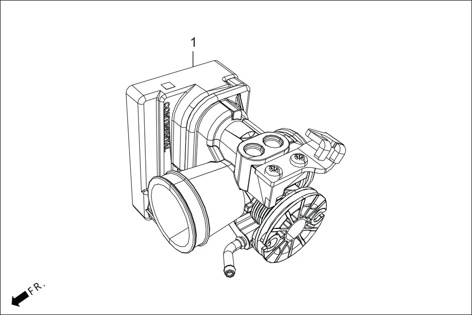E-13-SELF THROTTLE BODY ASSY