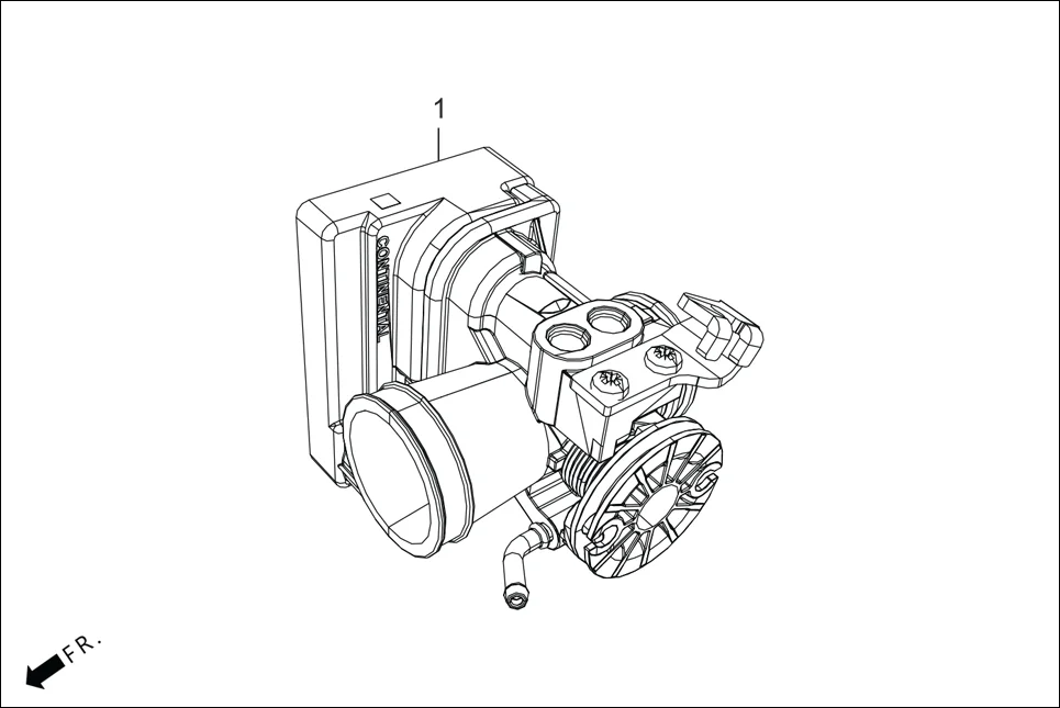 E-13 THROTTLE BODY ASSY