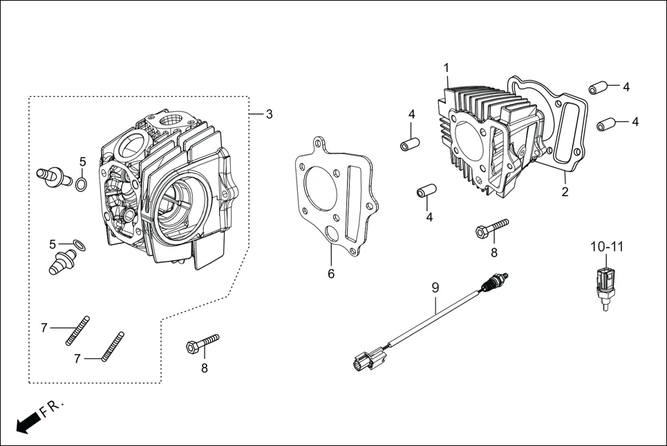 E-2 CYLINDER/CYLINDER HEAD