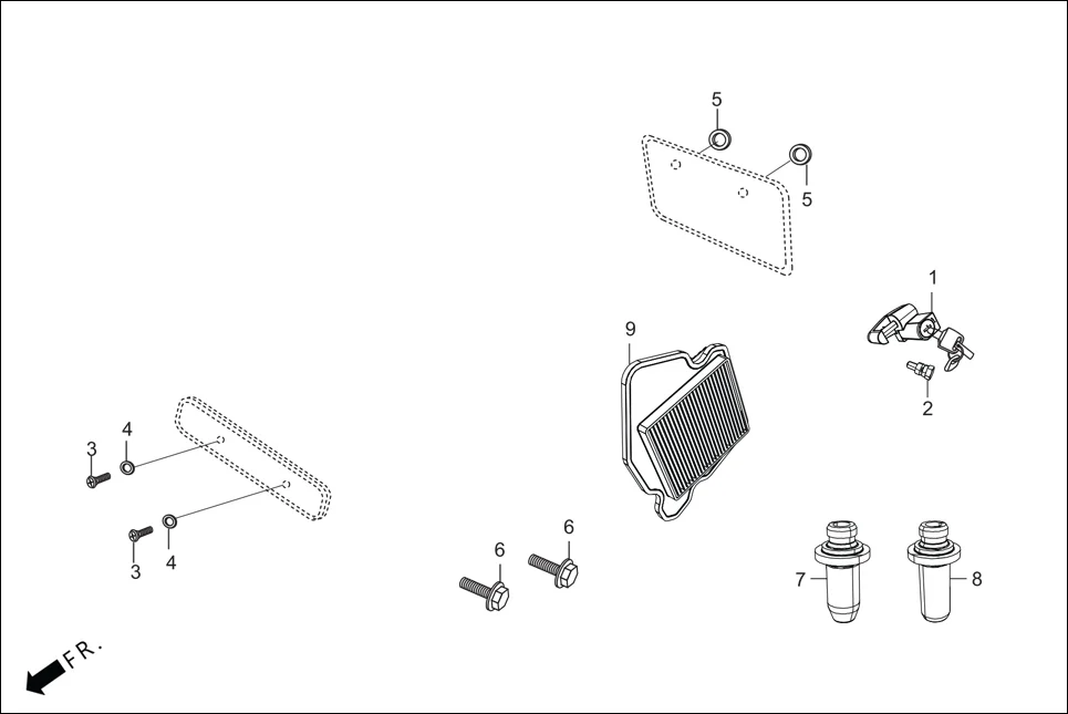 F-28A (OPTIONAL) assembly diagram for Hero HF Deluxe BSVI(May,2022)