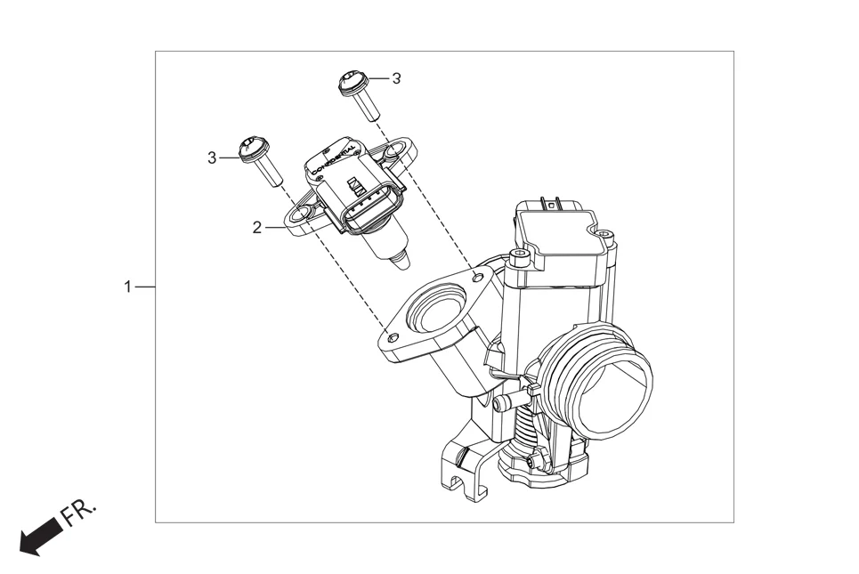 E-13 THROTTLE BODY ASSY