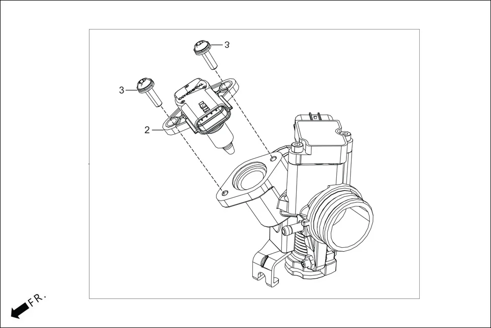 E-13-SELF THROTTLE BODY ASSY