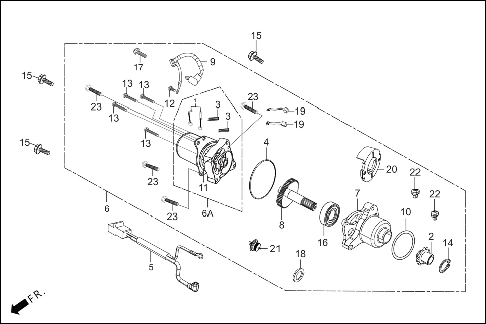 E-7C-SELF STARTING MOTOR(SELF START)