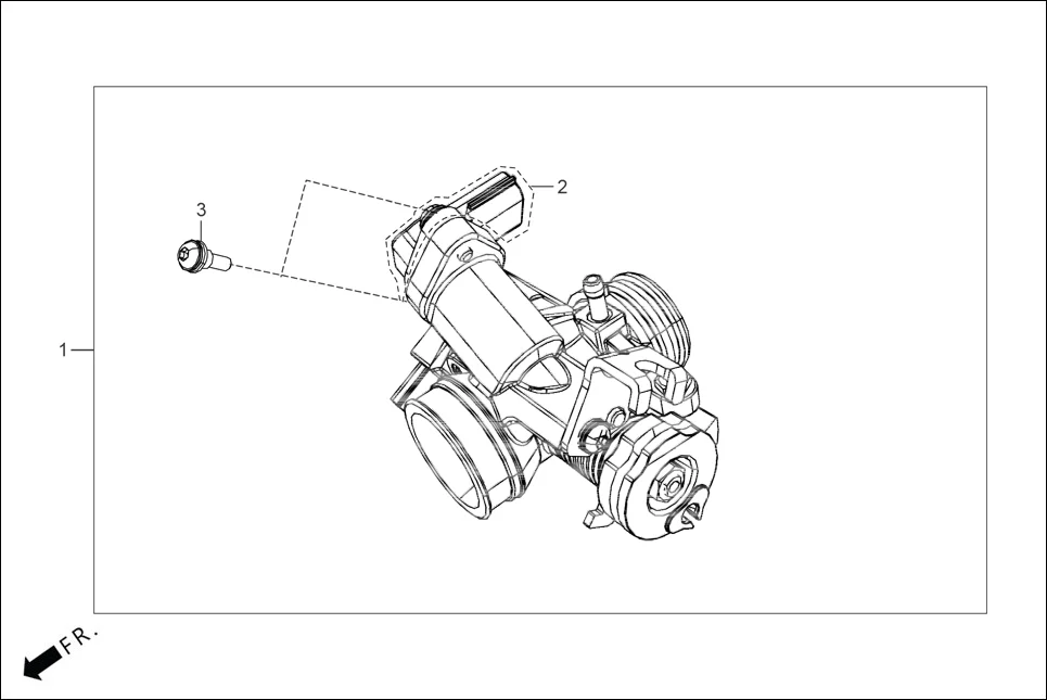 E-13 THROTTLE BODY ASSY