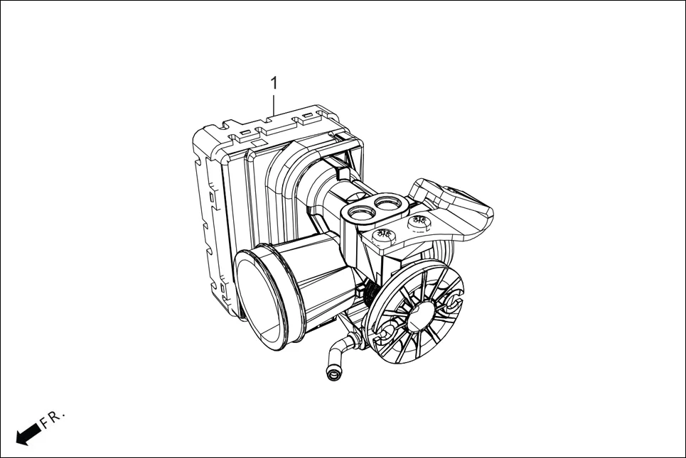 E-13-KICK THROTTLE BODY ASSY
