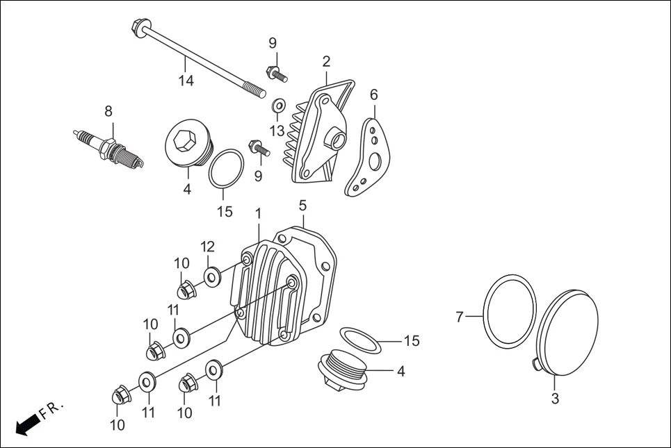 E-1 CYLINDER HEAD COVER