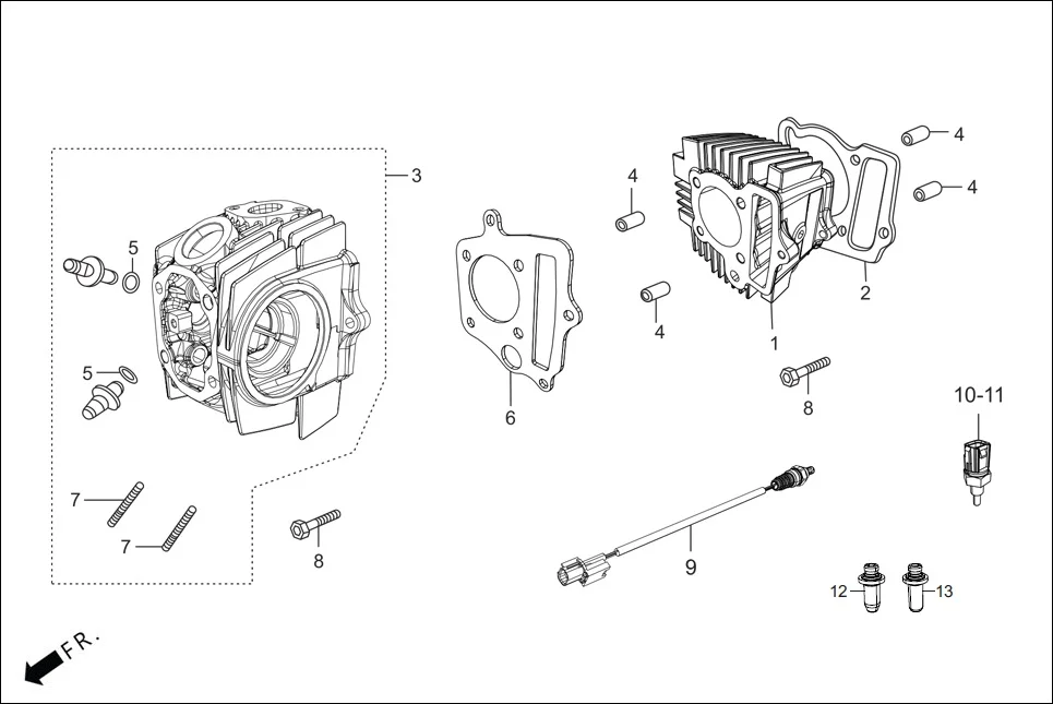 E-2 CYLINDER/CYLINDER HEAD
