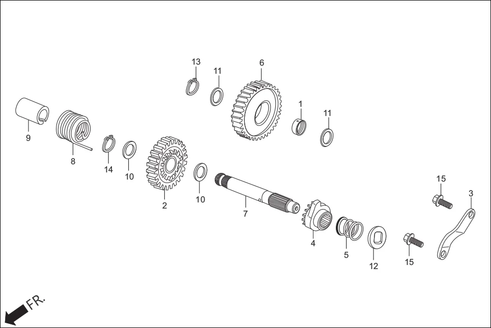 E-11 SPINDLE KICK STARTER
