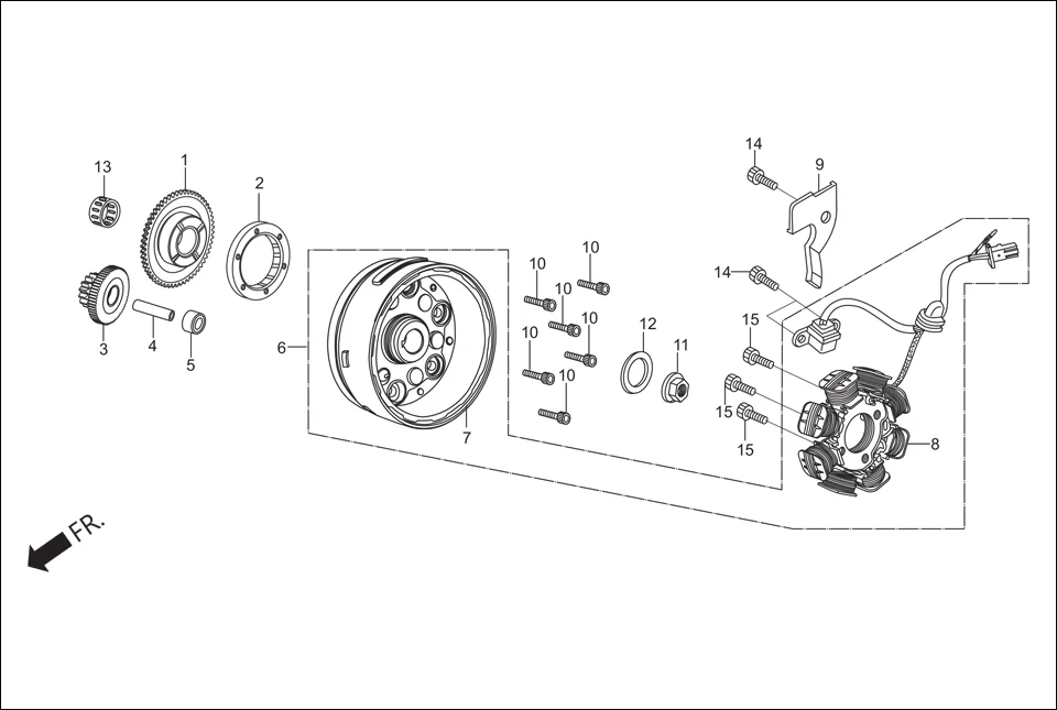 E-7A A. C. GEN. ASSY.