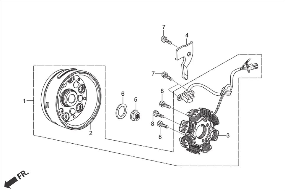 E-7 A. C. GEN. ASSY.