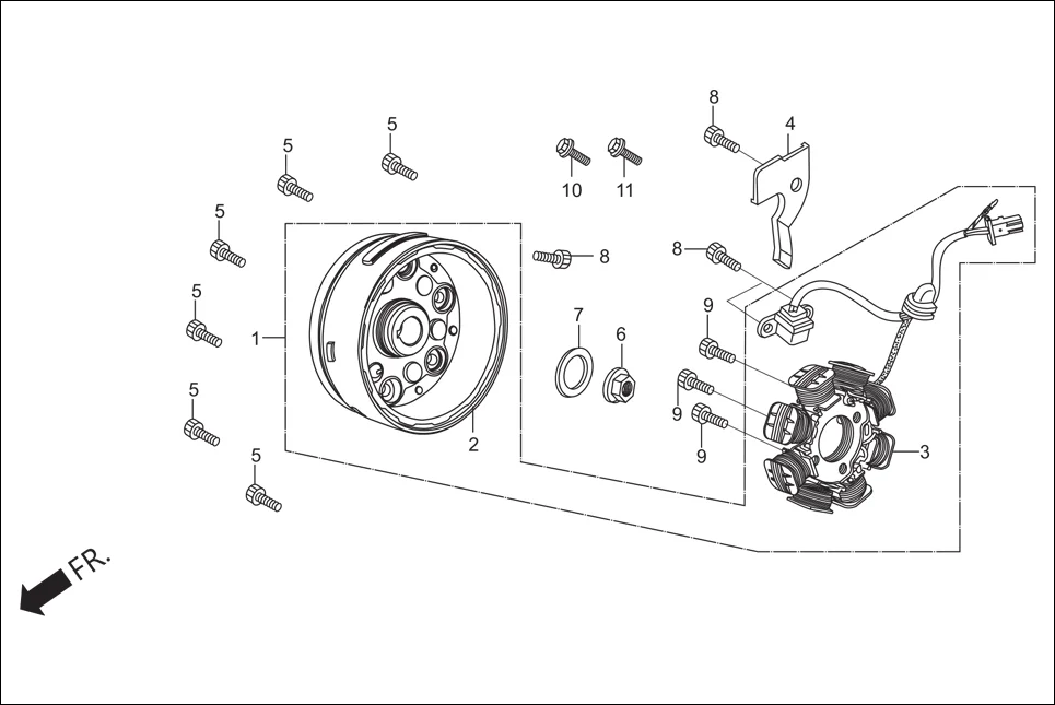 E-7 A. C. GEN. ASSY.