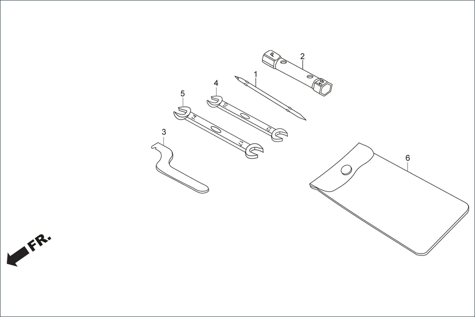 F-26 TOOLS diagram showing 89102-KTE-910
