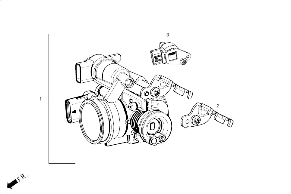 E-13 FUEL INJECTION (THROTTLE BODY ASSY)