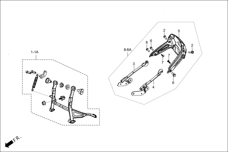 F-28 (OPTIONAL) assembly diagram for Hero XMR TFT SPEEDO(APR.,2025)