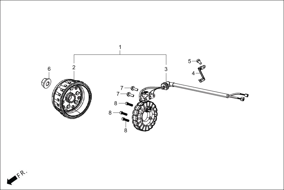 E-4 ELECTRICALS (AC GEN ASSY.)