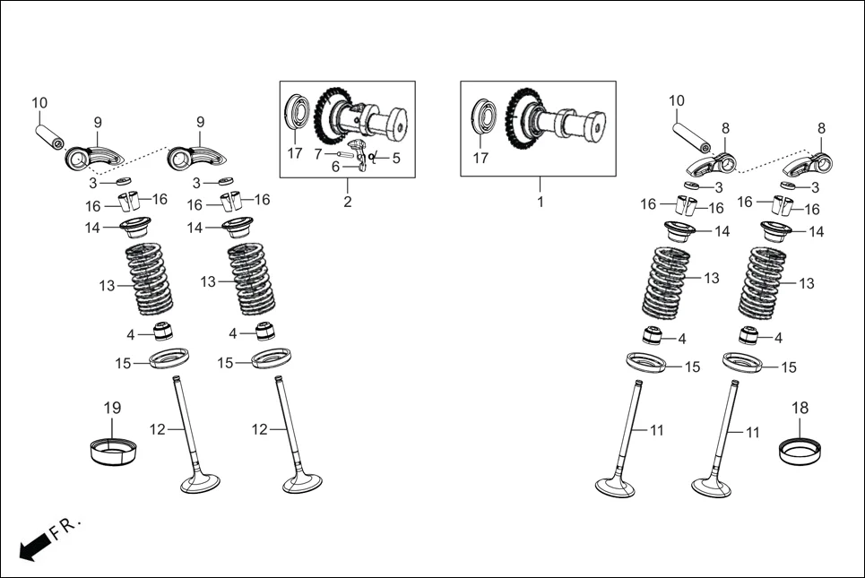 E-2 CAM SHAFT