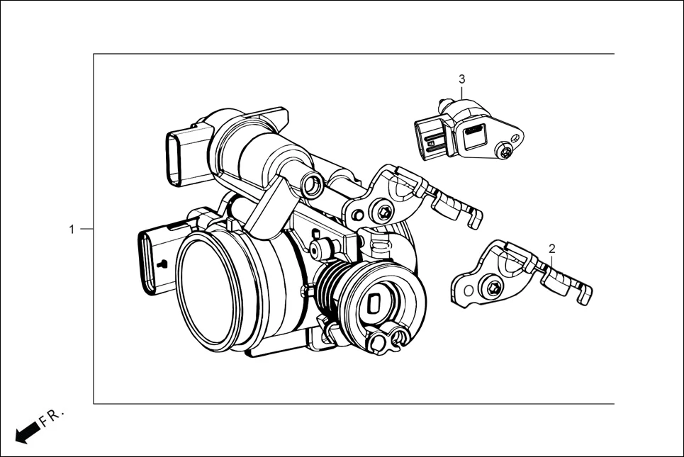 E-13 FUEL INJECTION (THROTTLE BODY ASSY)
