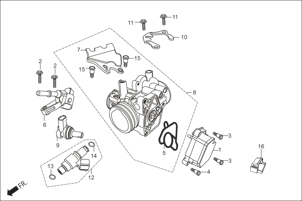 E-13 INJECTOR ASSY. FUEL