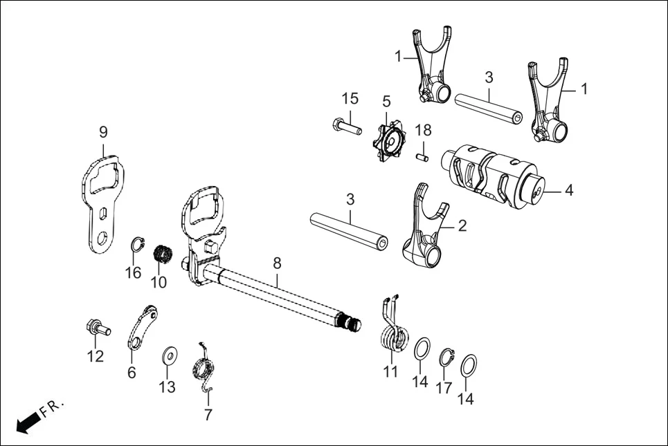 E-12 GEAR SHIFT