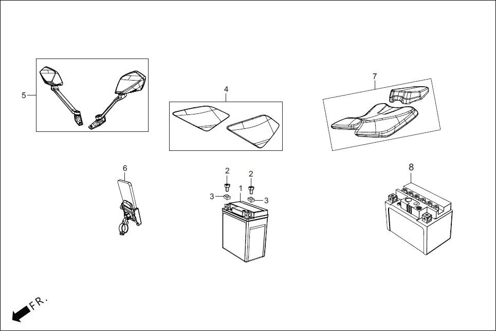 F-29 (OPTIONAL) assembly diagram for Hero KARIZMA XMR (Sept. 2023)