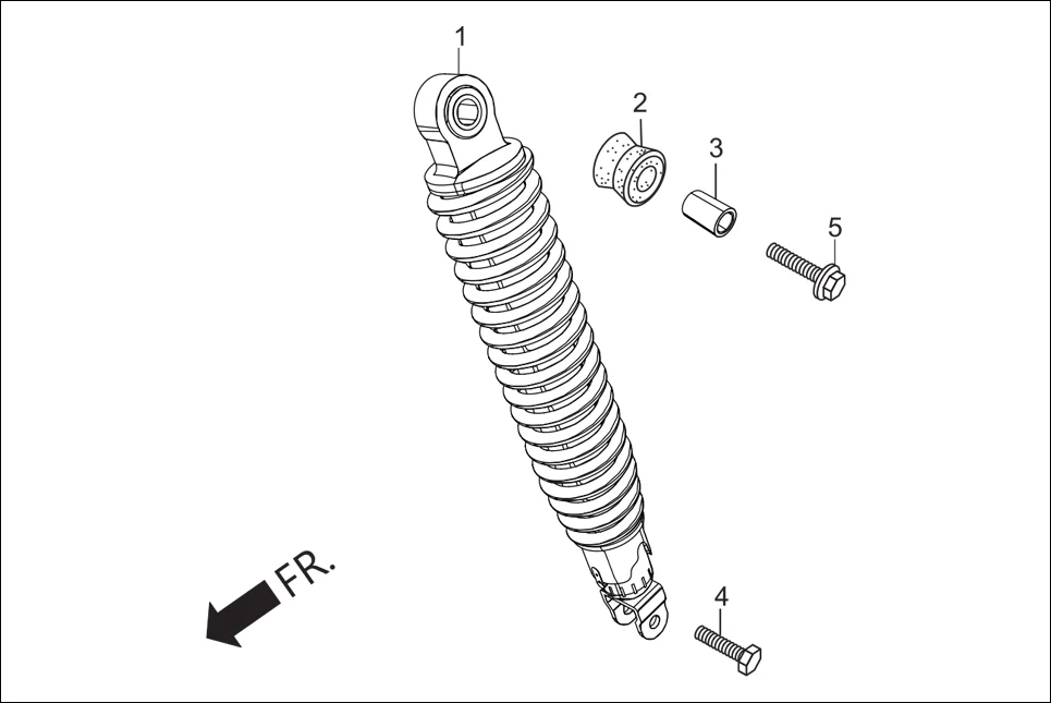 F-18 REAR CUSHION diagram showing 52486-GA7-003