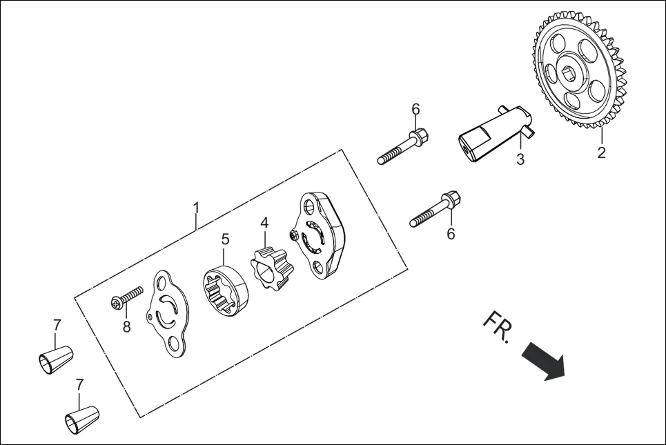E-9 OIL PUMP