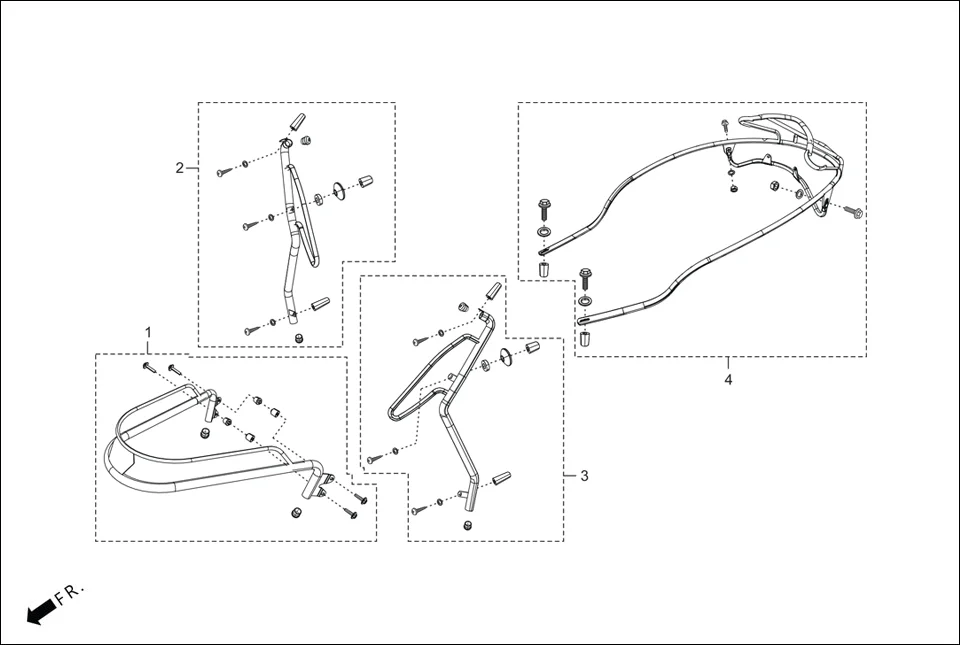 FOP-6 BEADING ASSY. (OPTIONAL) assembly diagram for Hero MAESTRO EDGE 125CC(March,2023)