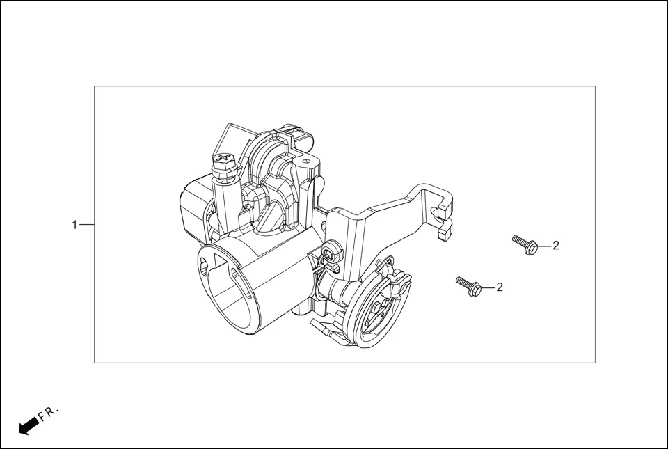 E-17 THROTTLE BODY ASSY.