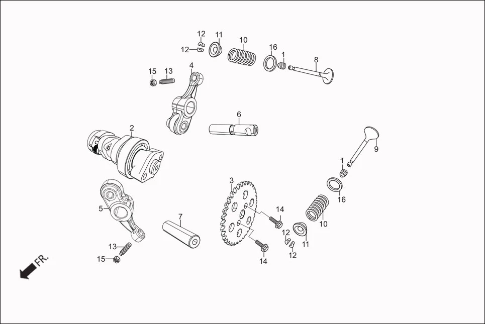 E-4 CAMSHAFT/VALVE