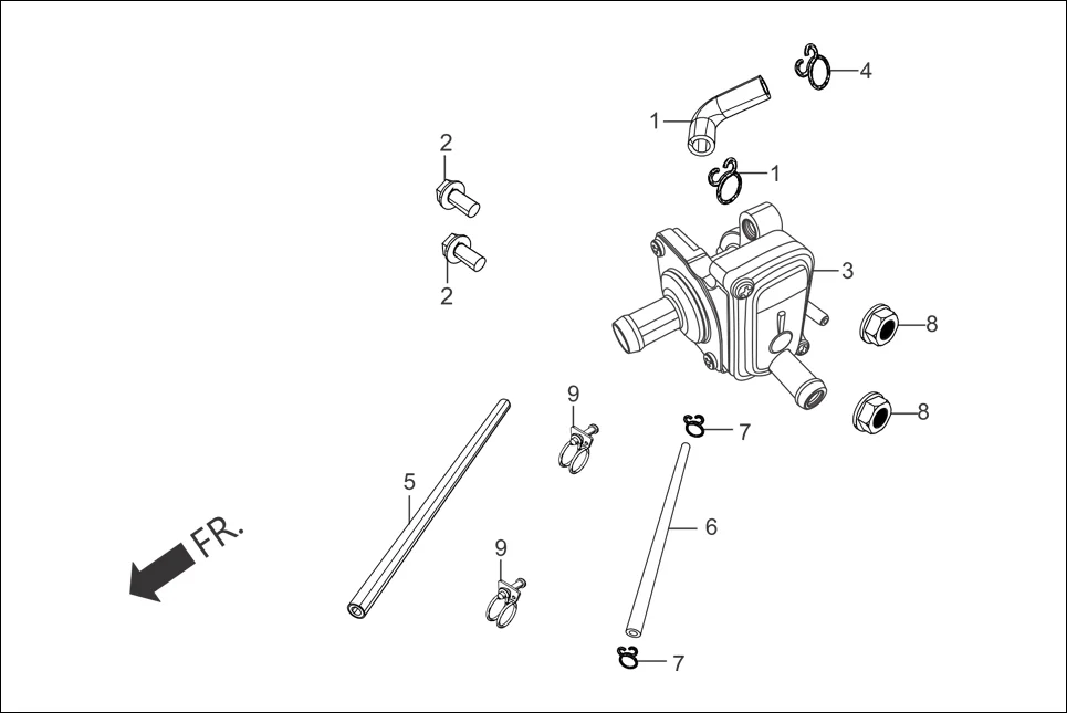 F-15A AIR SUCTION VALVE assembly diagram for Hero Maestro EDGE (Apr, 2017)