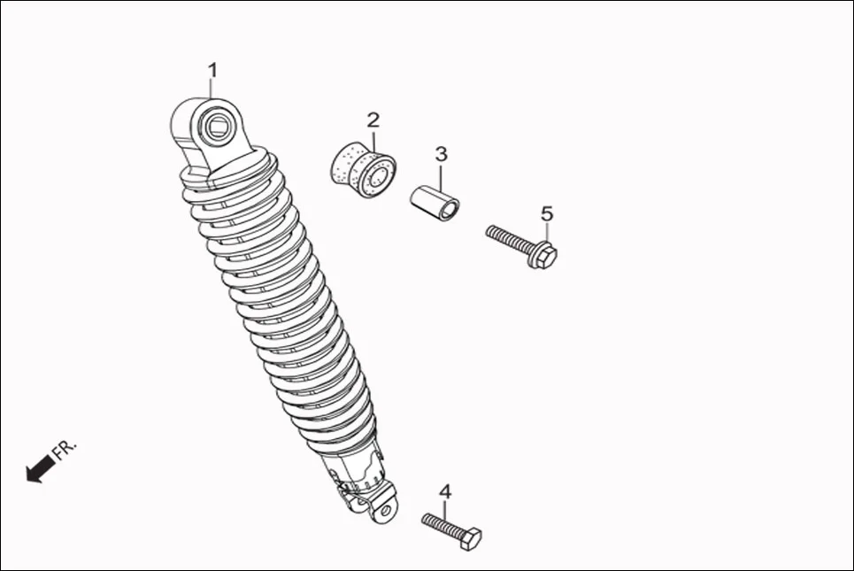 F-18 REAR CUSHION assembly diagram for Hero Maestro EDGE (Apr, 2017)