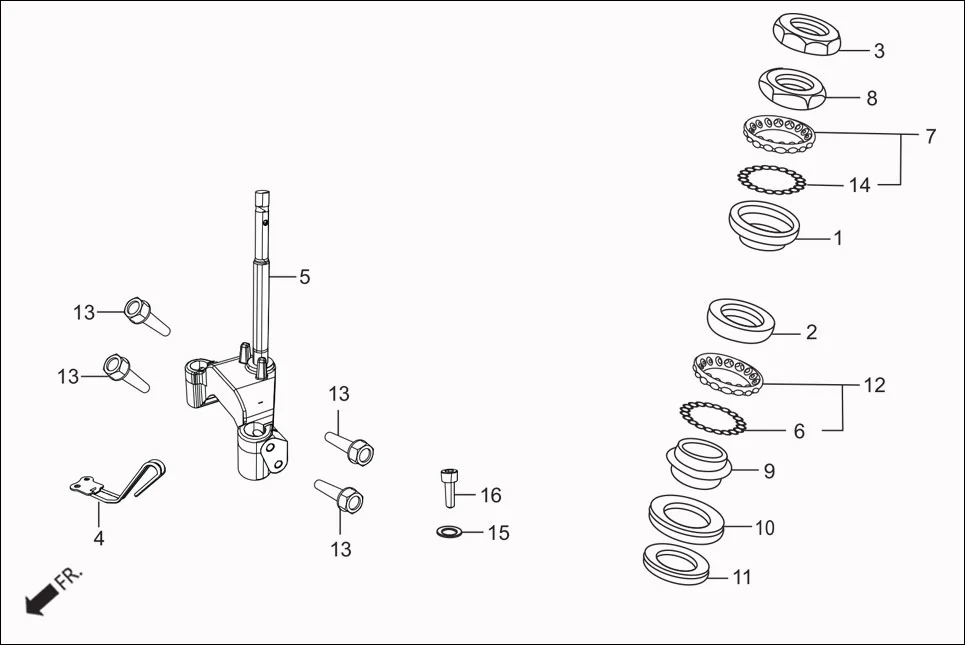 F-9-DRUM STRG. STEM assembly diagram for Hero Maestro EDGE 125 (May,2019)